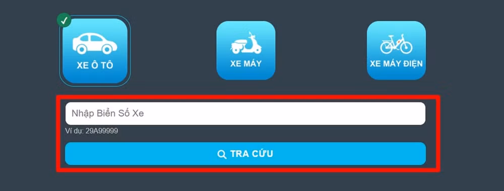 nhung cach tra cuu phat nguoi xe may o to tai nha moi nhat hinh 8