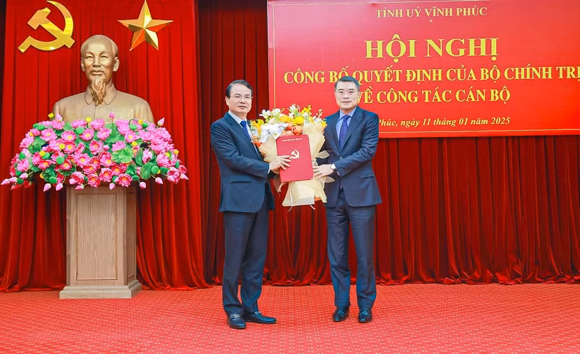 bi thu tinh uy lao cai dang xuan phong duoc dieu dong chi dinh giu chuc bi thu tinh uy vinh phuc hinh 1