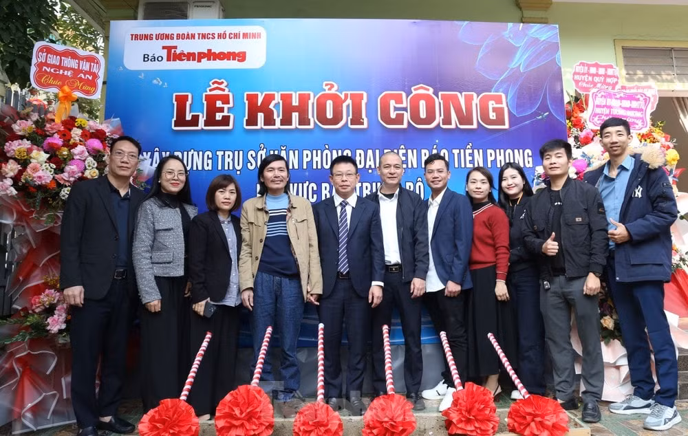 bao tien phong xay dung tru so van phong dai dien khu vuc bac trung bo hinh 1