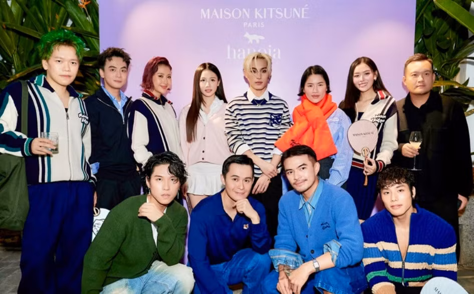 cac tin do thoi trang te tuu chao don cu bat tay dau tien cua maison kitsune va hanoia hinh 1