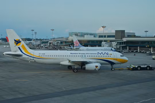 Myanmar Airways International là hãng hàng không quốc tế tư nhân lớn nhất tại Myanmar. Ảnh: CC BY-SA 2.0
