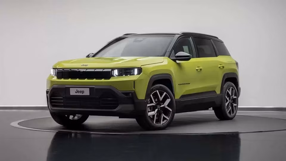 Jeep Compass 2026 thế hệ mới với thiết kế hiện đại và hầm hố