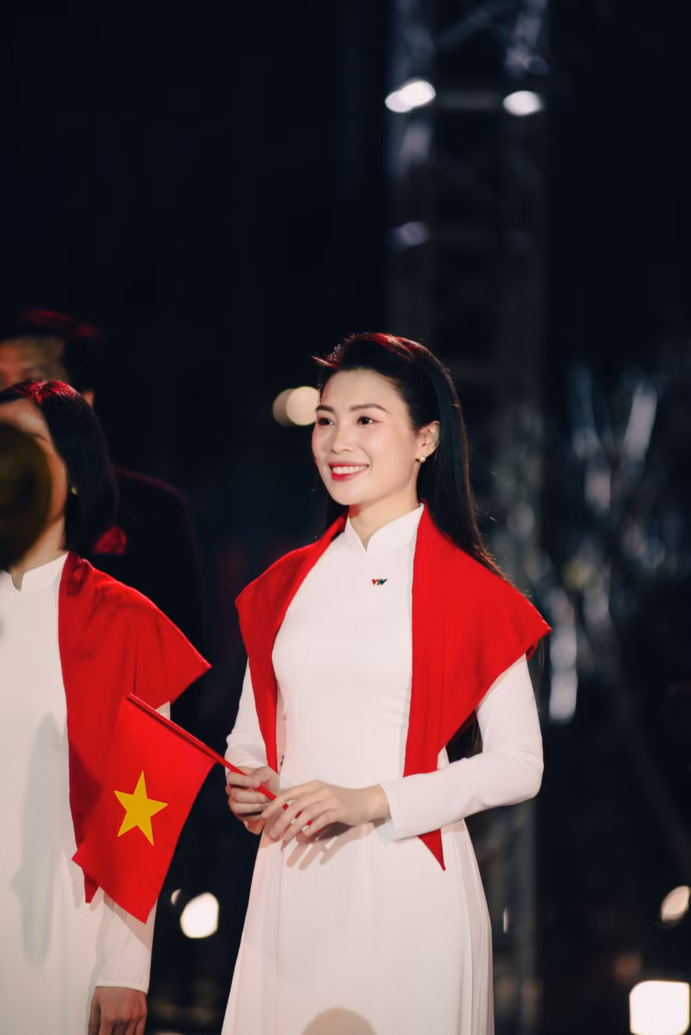 BTV Điệp Anh và Huy Hoàng tại trường quay Dấu ấn 2025