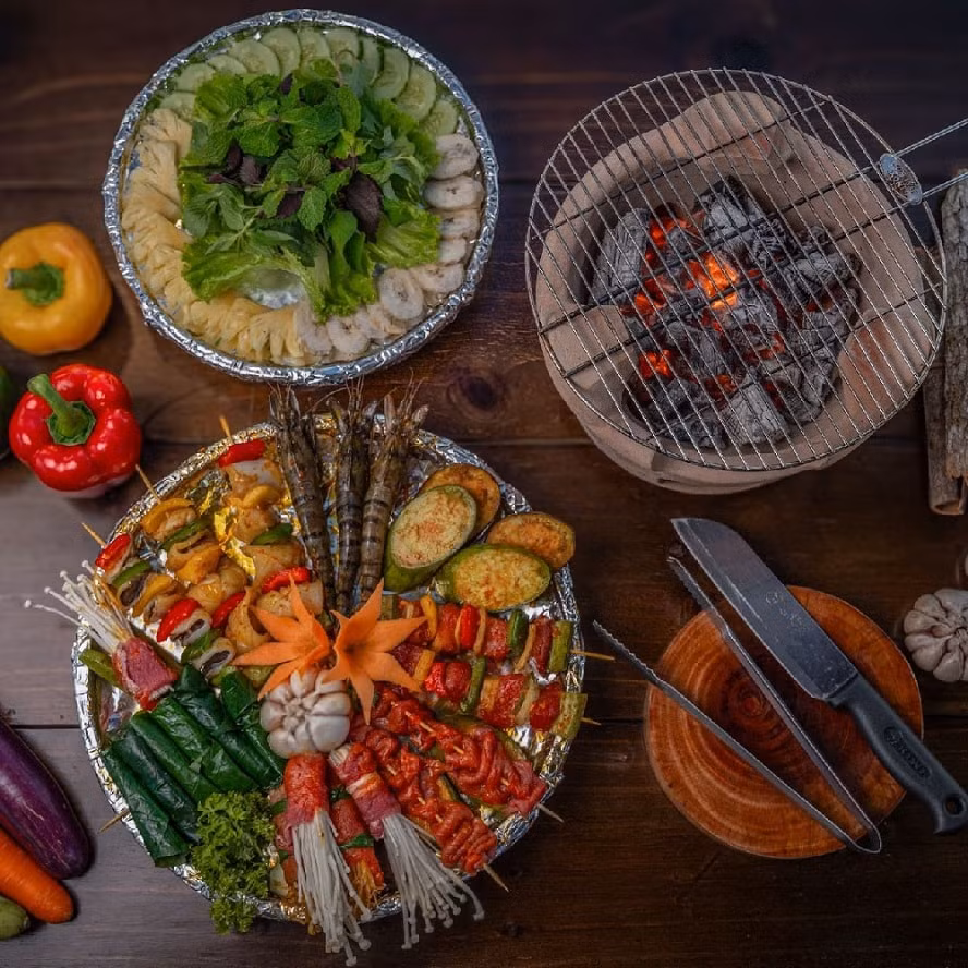 Hải sản tươi sống tại Bò Tơ 68