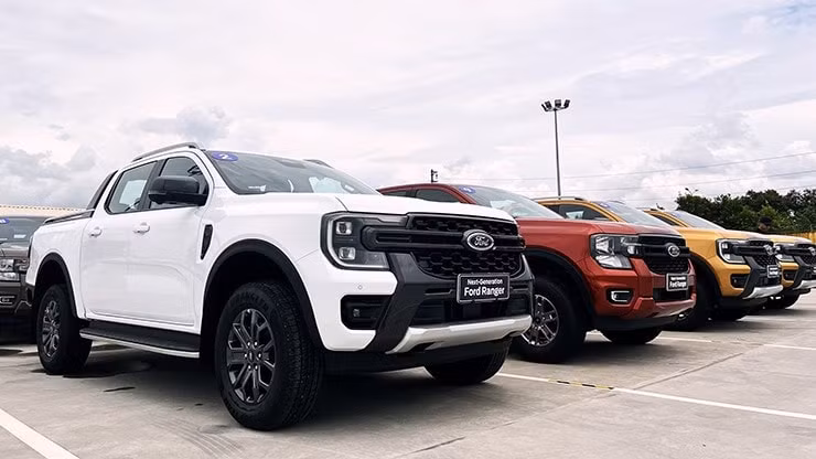 Ngoại hình Ford Ranger 2025