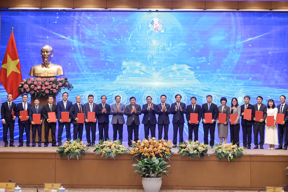 CẬP NHẬT: Thủ tướng Phạm Minh Chính chủ trì Diễn đàn quốc gia phát triển Kinh tế số và xã hội số lần thứ 3- Ảnh 25.
