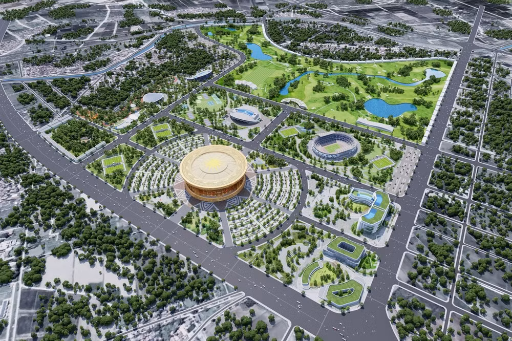 Ảnh 3 Phối cảnh Khu đô thị thể thao Olympic 9.171 ha tại thủ đô Hà Nội
