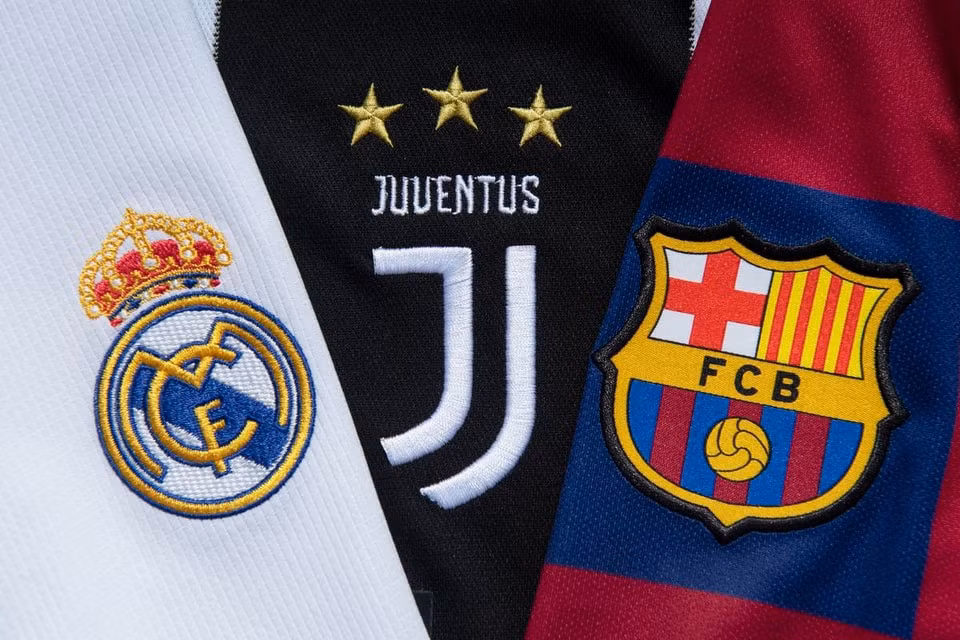 Bộ ba Real Madrid, Juventus và Barcelona vẫn kiên trì theo đuổi dự án ESL. Ảnh: Getty Images