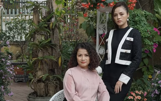 Nghệ sĩ Thu Hạnh và Thu Quỳnh vào vai mẹ con trong “Hương vị tình thân”.