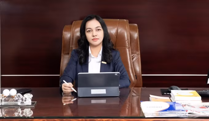 Bà Nguyễn Đức Thạch Diễm, Thành viên HĐQT kiêm Tổng giám đốc Sacombank - Nguồn: Sacombank