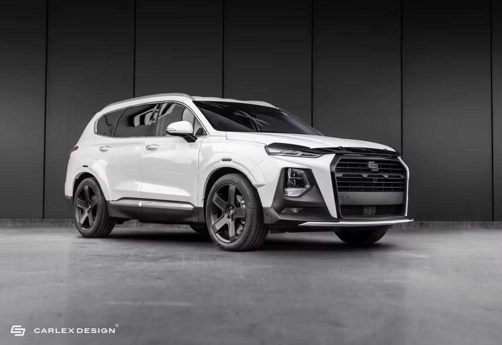 Hyundai Santa Fe. Ảnh: Carlex Design