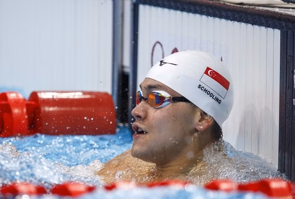 Kinh ngư Schooling đánh mất cơ hội giành huy chương ở Olympic 2020. Ảnh: Getty Images