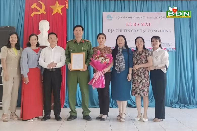 dak nong ra mat mo hinh dia chi tin cay cong dong tai xa quang son hinh 1