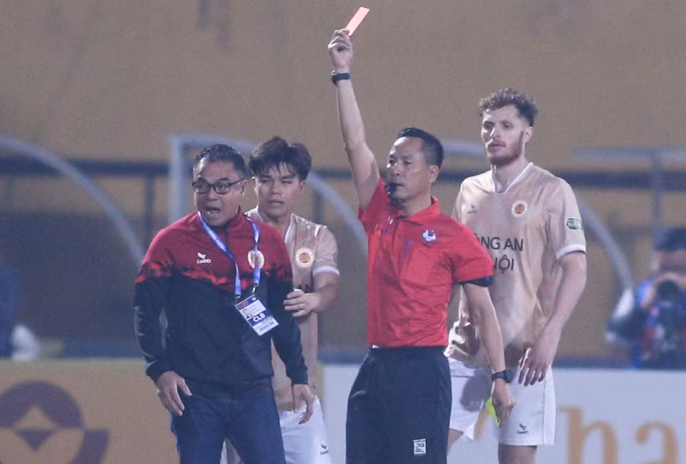ban to chuc vleague de xuat xu ly ky luat hlv truong clb cong an ha noi hinh 1