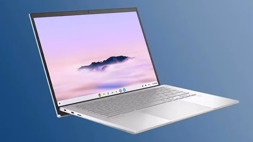 cong bo asus expertbook cx54 chromebook plus hinh 1