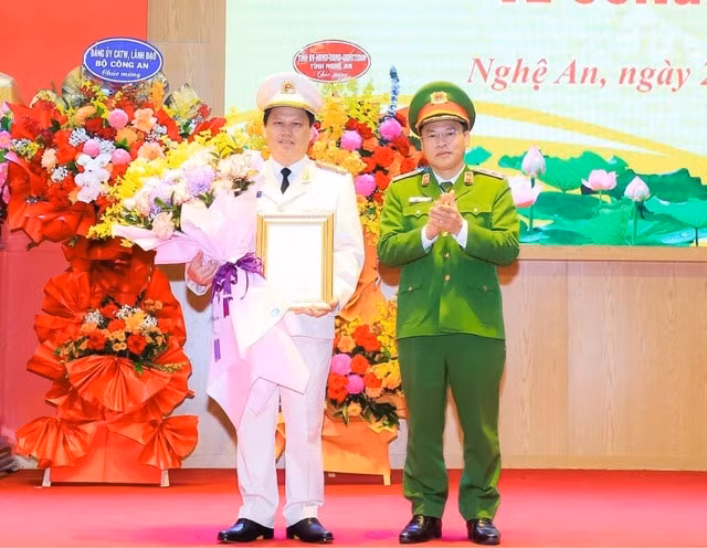 dai ta bui quang thanh duoc dieu dong va bo nhiem giu chuc vu giam doc cong an tinh nghe an hinh 1