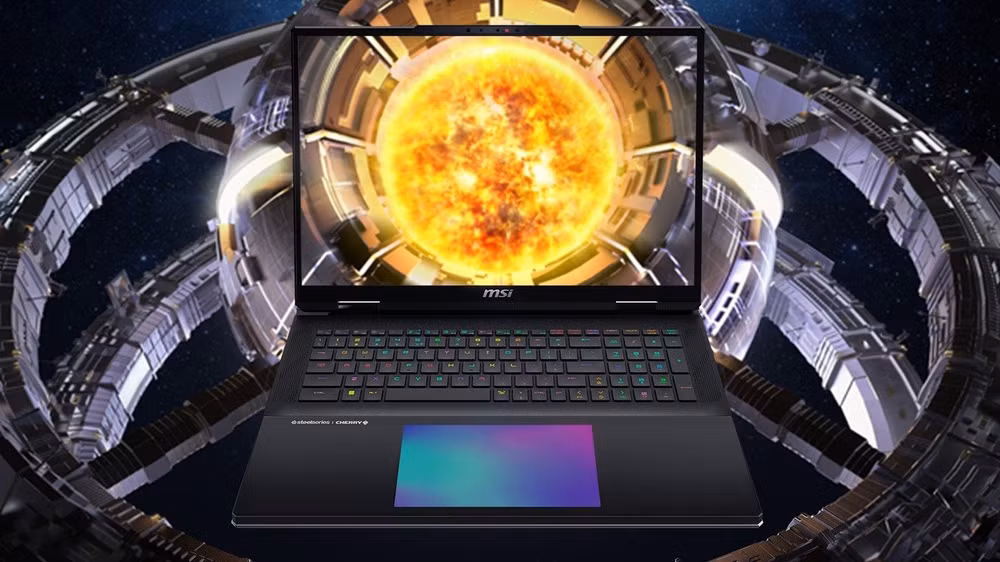 msi titan 18 hx mau laptop man hinh mini led 4k 120hz dau tien tren the gioi hinh 1