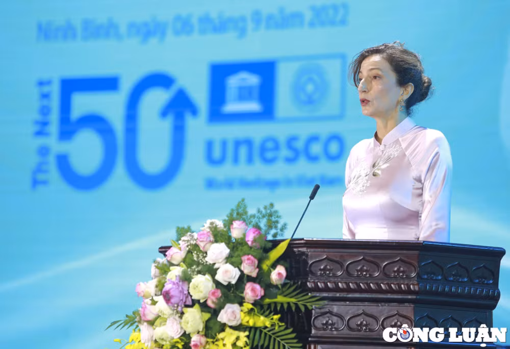 ninh binh tung bung ky niem 50 nam cong uoc unesco 1972 tai chua bai dinh hinh 3