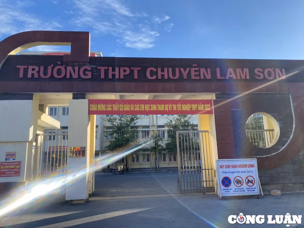 tuyen sinh dau vao truong thpt chuyen lam son co dam bao cong bang khach quan hinh 1