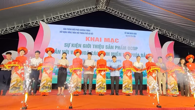 ha noi gioi thieu san pham ocop gan voi van hoa cac tinh mien nui phia bac hinh 1