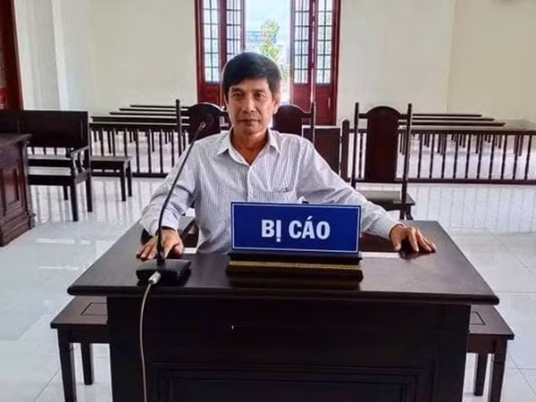 Bị cáo Lương Hữu Phước tại phiên tòa phúc thẩm