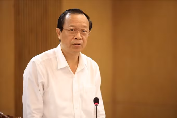 Thứ trưởng Phạm Ngọc Thường phát biểu tại hội nghị (ảnh TL).