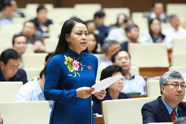 Bà Nguyễn Thị Thu Hà, Trưởng đoàn Đoàn đại biểu Quốc hội khóa XIV tỉnh Ninh Bình