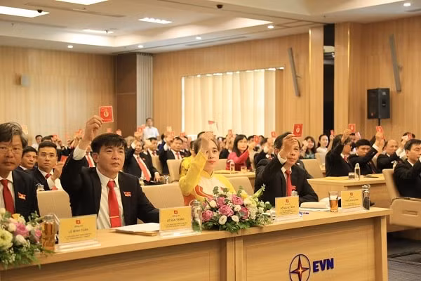 Tại&nbsp;Phiên họp thứ nhất, các đại biểu đã thông qua một số nội dung trong chương trình Đại hội_Ảnh: Hạnh Trần