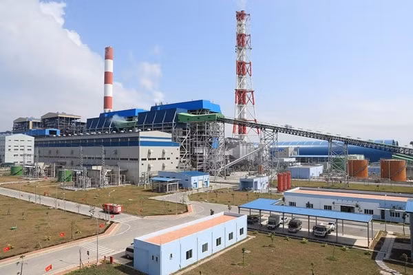 Nhà máy Nhiệt điện Thái Bình với tổng mức đầu tư 1,27 tỷ USD, khánh thành tháng 2/2019. Ảnh: EVN
