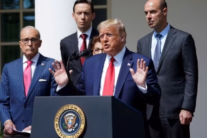 Tổng thống Mỹ Donald Trump. Ảnh: Reuters