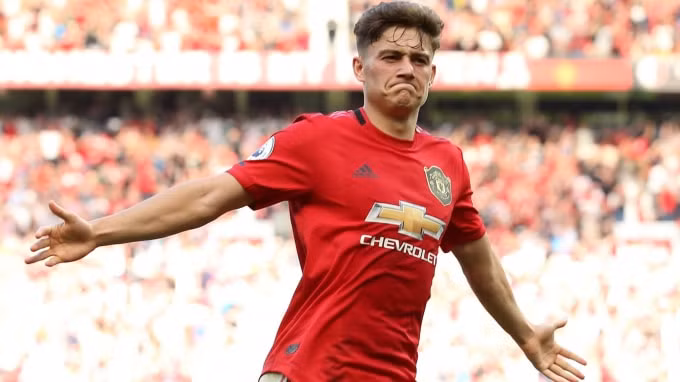 Daniel James có thể được cho mượn khi Jadon Sancho gia nhập sân Old Trafford. Ảnh: MUTV