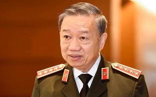 Đại tướng Tô Lâm, Bộ trưởng Bộ Công an.