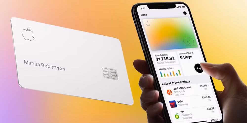 Thẻ tín dụng Apple Card do Apple phát hành từ tháng 8/2019.