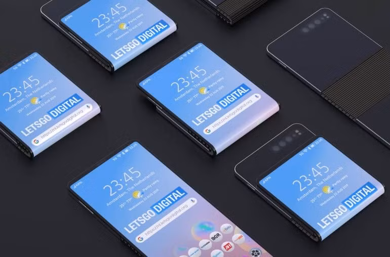 Nhắc đến màn hình gập không thể không nhắc đến Samsung.
