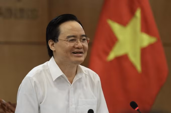 Bộ trưởng Phùng Xuân Nhạ đề xuất 6 biện pháp để phát triển phương thức dạy học trực tuyến (ảnh TL).