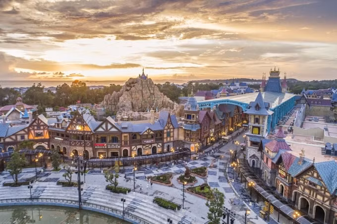 Toàn cảnh VinWonders Phú Quốc.