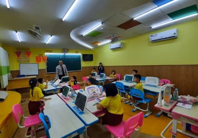 Từ nhiều năm nay, Hệ thống trường Tiểu học - THCS - THPT đã chuẩn hóa giáo dục quốc tế