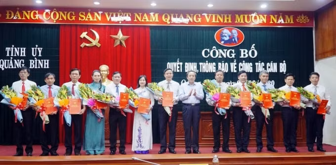Quảng Bình điều động, bổ nhiệm, giao giữ các chức vụ, vị trí công tác mới