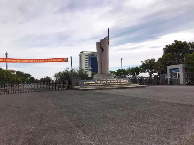 Trường Đại học Sư phạm Kỹ thuật Vinh - nơi xảy ra vụ việc