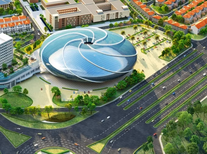 Tiện ích nội khu Trung tâm giải trí thể thao đa năng trong nhà Aqua Arena.