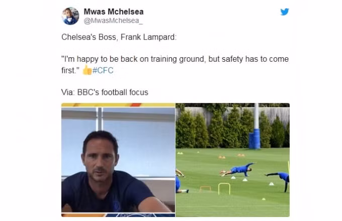 Frank Lampard tiết lộ về kế hoạch chuyển nhượng của Chelsea. Ảnh: twitter