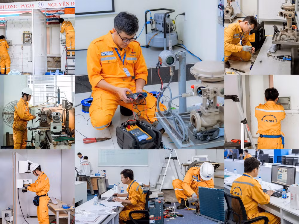 pv gas dat thanh tich cao giai nhi toan doan va gan 30 giai ca nhan tai hoi thi tay nghe nganh dau khi lan thu viii nam 2024 hinh 1
