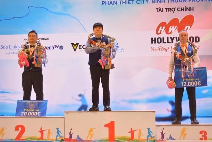 tay co tran thanh luc ve nhi o giai vo dich billiards the gioi hinh 2