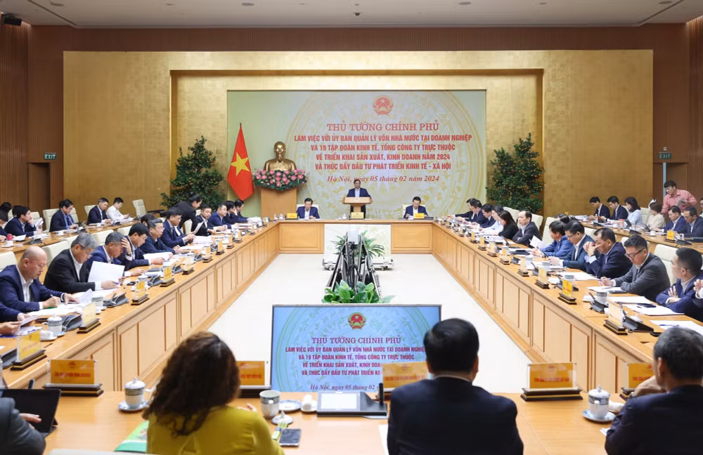 thu tuong pham minh chinh19 tap doan tong cong ty nha nuoc phai tap trung tai cau truc ve quan tri tai chinh nganh nghecho hieu qua hinh 2