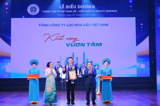 BSR được vinh danh tại Vietnam I4 Impact Awards 2026, khẳng định vị thế tiên phong chuyển đổi số
