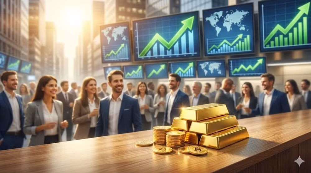 Giá vàng trong nước tăng mạnh theo đà phục hồi của thị trường vàng thế giới - Ảnh minh họa