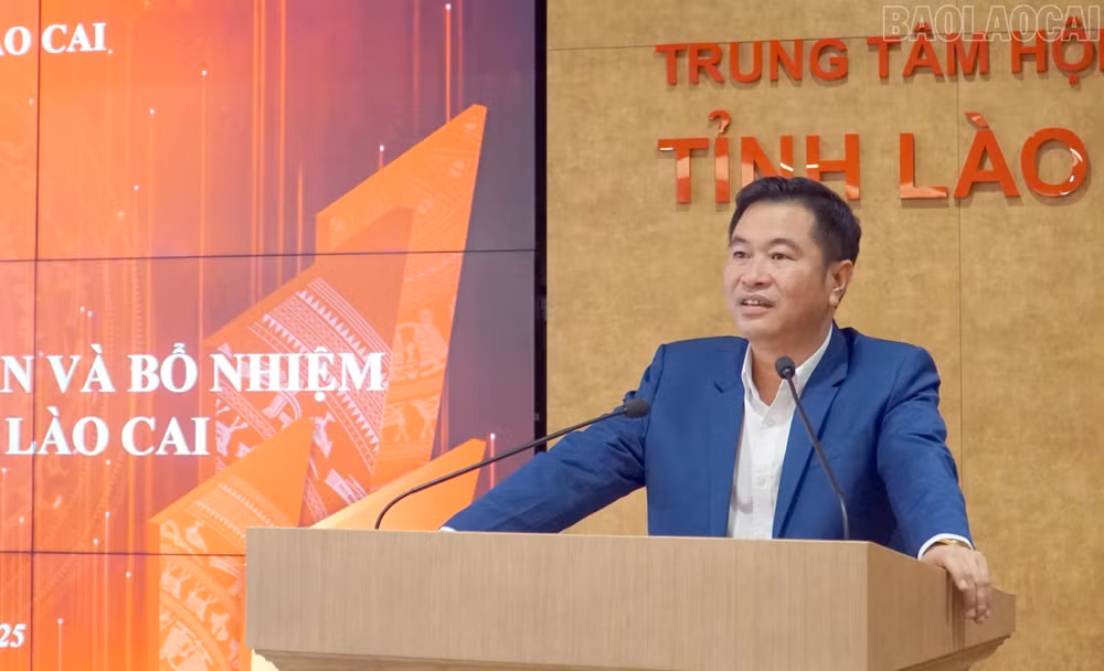 Chánh Thanh tra tỉnh Lào Cai Nguyễn Trung Triều