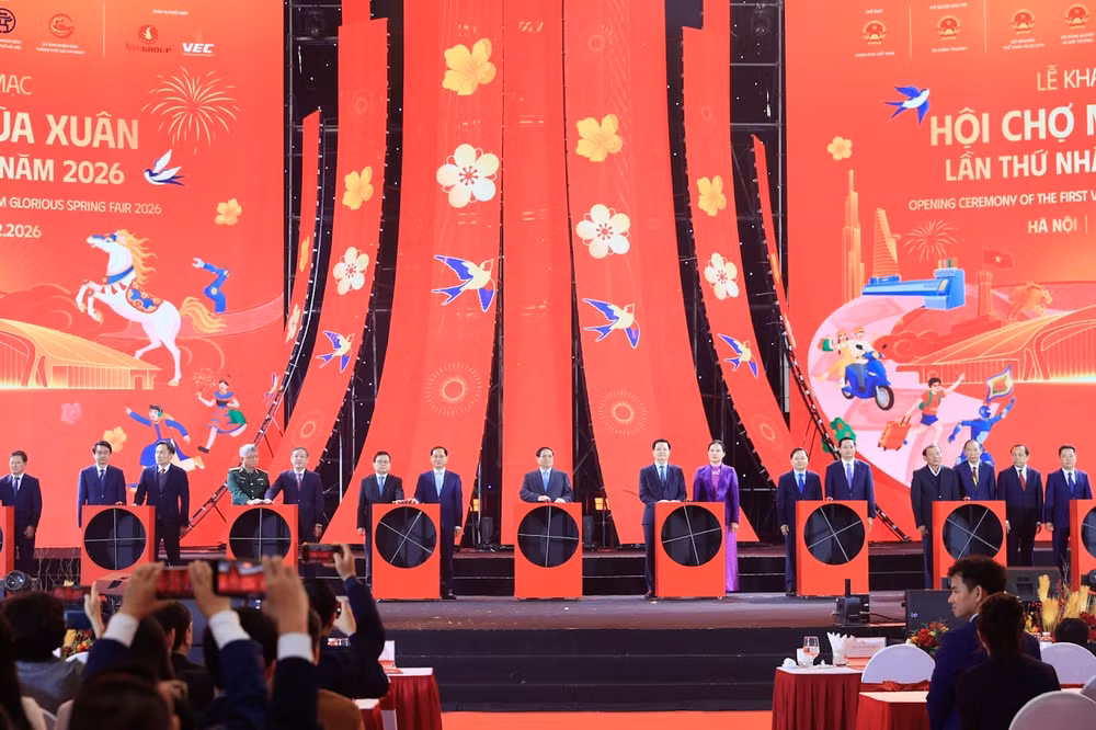 Thủ tướng khai mạc Hội chợ Mùa Xuân lần thứ nhất năm 2026 với 3 kỳ vọng lớn- Ảnh 6.