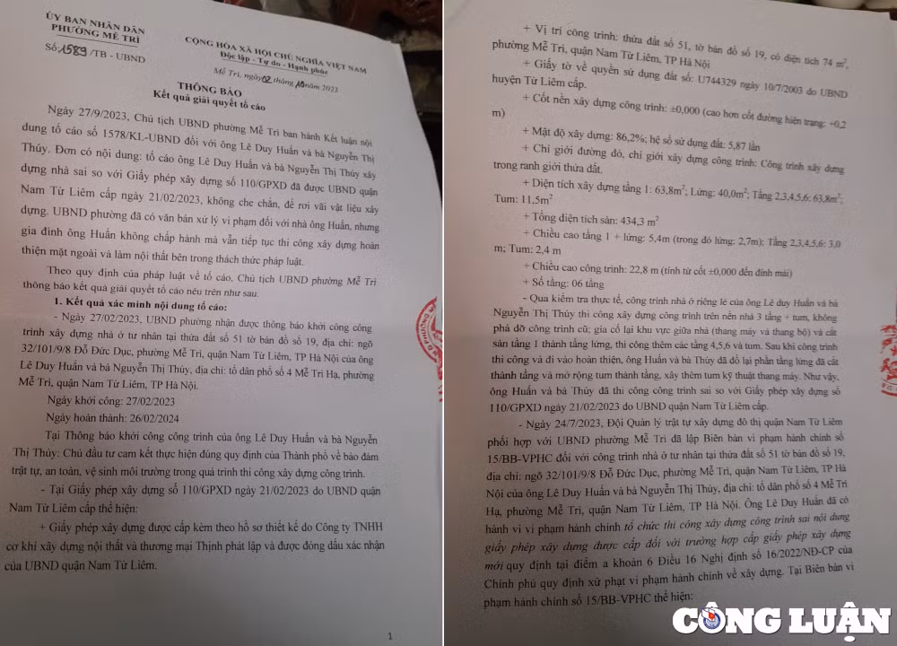 quan nam tu liem ha noi ky la cong trinh vi pham tro thanh chung cu mini hinh 3
