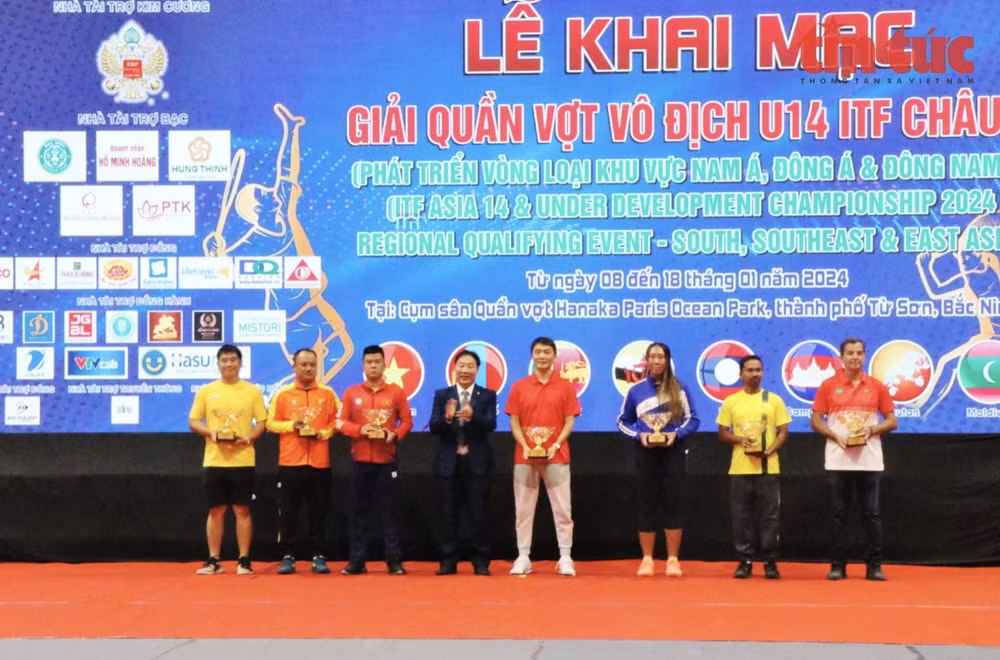 14 doan tham du giai quan vot vo dich u14 itf chau a hinh 1
